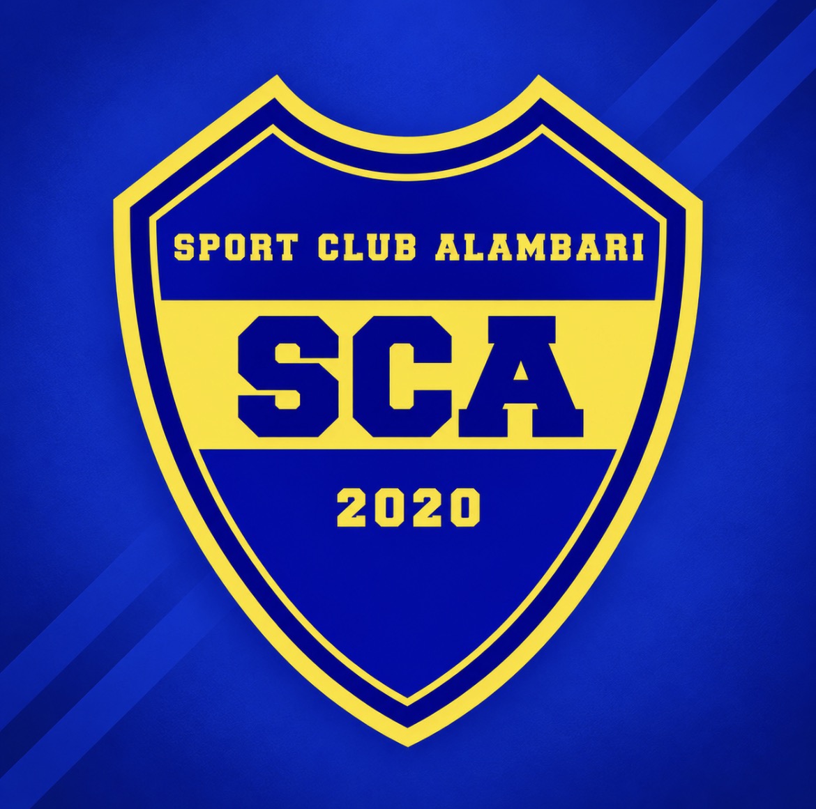 Brasão original do Sport Club Alambari